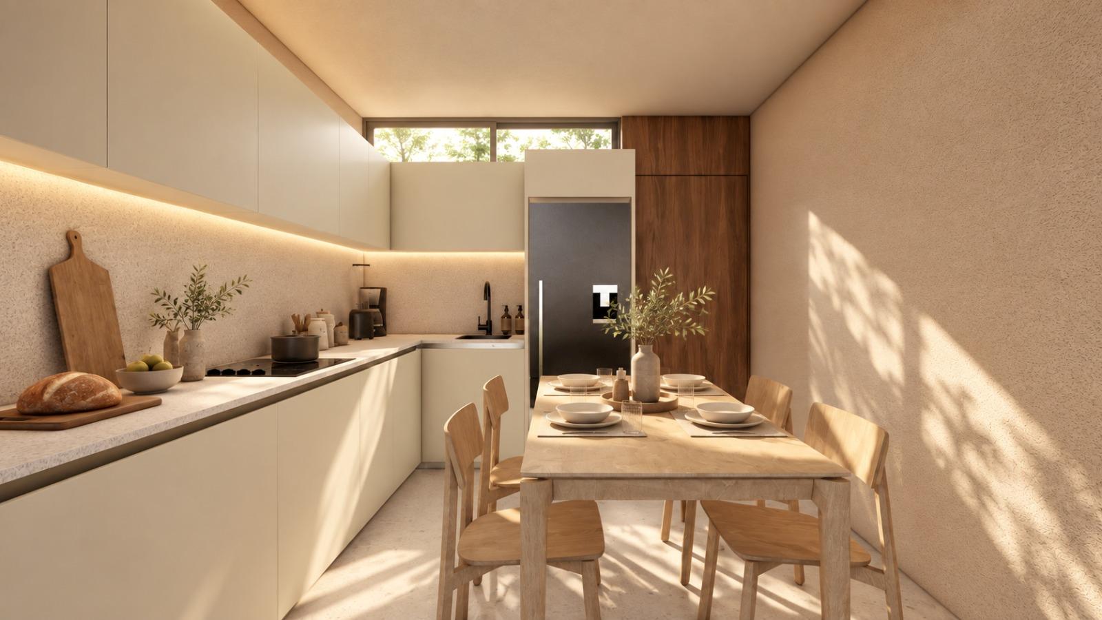 Cocina de un departamento KOOP
